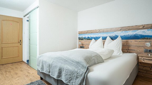 Doppelzimmer Comfort - Pension Berggeist - Sölden