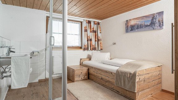 Einzelbettzimmer - Pension Berggeist - Sölden