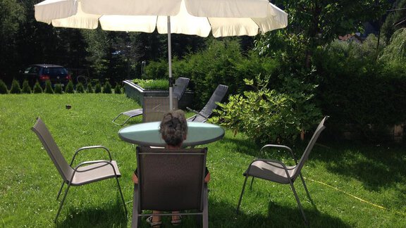 Sonnenbaden - Pension Birkenheim - Sölden