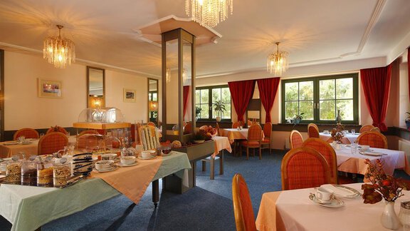 Frühstücksraum - Pension Eden - Sölden