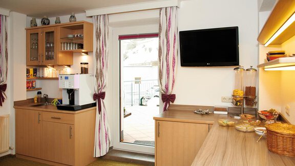 Frühstücksecke - Pension Pitze - Sölden