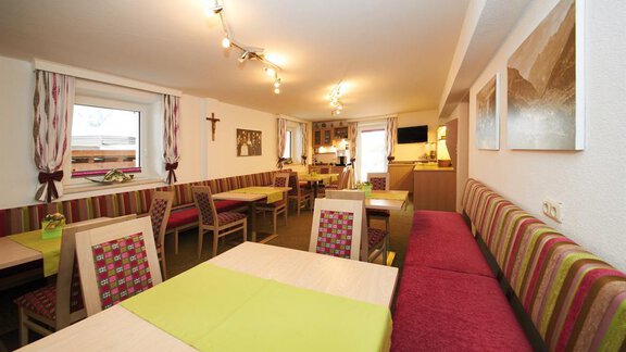 Frühstücksraum - Pension Pitze - Sölden