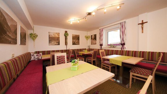 Frühstücksraum - Pension Pitze - Sölden