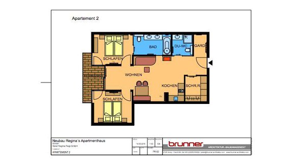 Grundriss 2 - THE DELUXE by Regina - Sölden