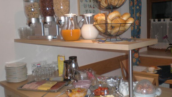 Buffet 1 - Appt. Garni Anny - Vent