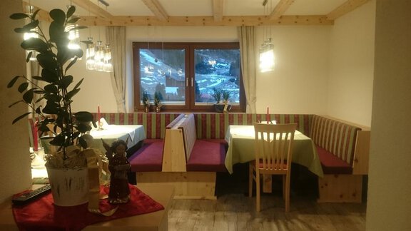 Frühstücksraum 2 - Gästehaus Soldanella - Vent