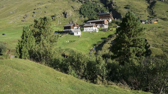 Rofenhöfe mit dem Geierwallihof - Gasthof Geierwallihof - Vent