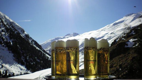 Terrasse - Gasthof Geierwallihof - Vent