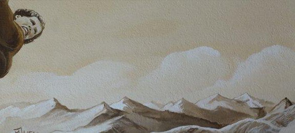 Malerbild - Gasthof Geierwallihof - Vent