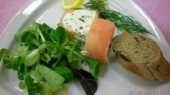 Lachs-Roulade - Gasthof Geierwallihof - Vent