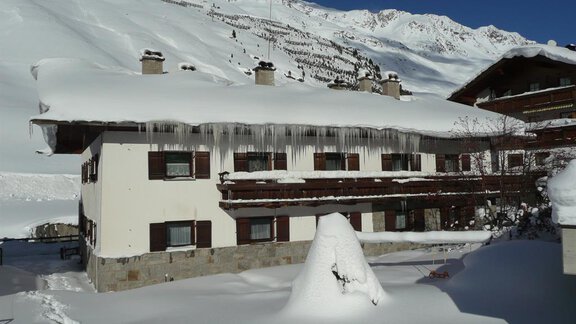 Hausansicht Winter. - Haus Eberhard - Vent