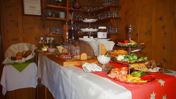 Buffet - Haus Elisabeth - Vent