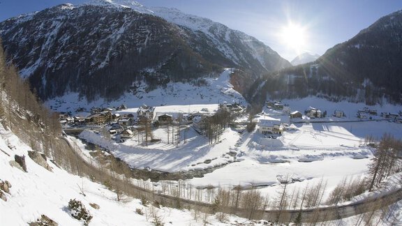Ortsaufnahme Zwieselstein - Apart Praxmarer - Zwieselstein