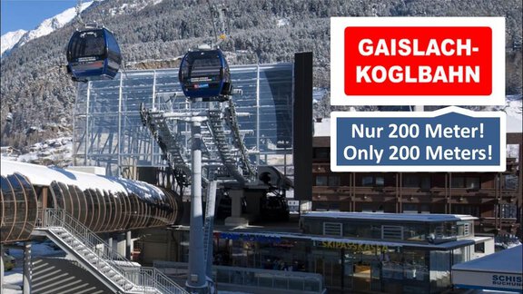 Zur Gaislachkoglbahn nur 200 Meter - Gästehaus Maier - Sölden