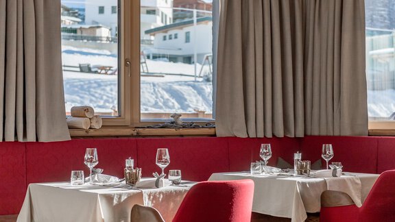 Restaurant - Hotel Burgstein alpin & lifestyle - Längenfeld