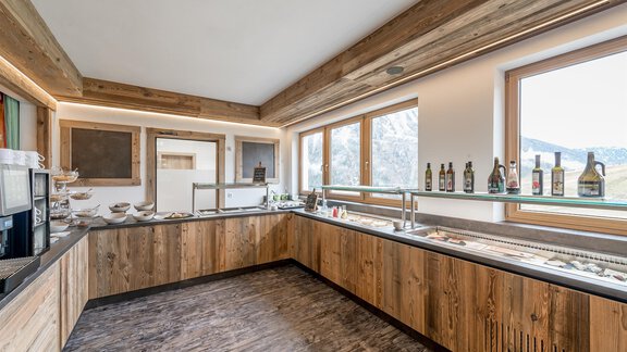 Buffet - Hotel Burgstein alpin & lifestyle - Längenfeld
