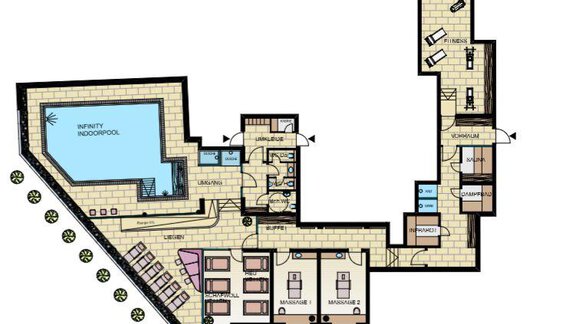 Wellnessbereich - Hotel Burgstein alpin & lifestyle - Längenfeld