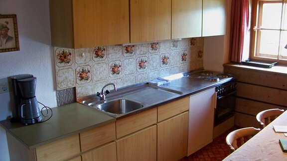 Küche App 1 - Gästehaus Bichl - Niederthai