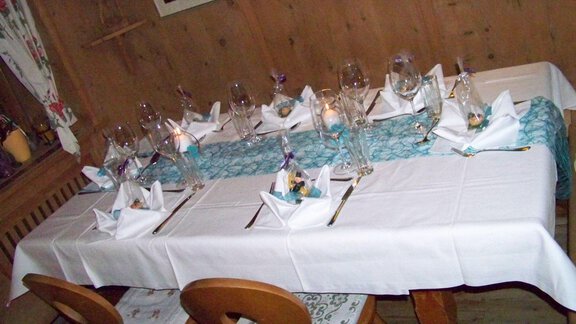 Feiern am Bichl - Gästehaus Bichl - Niederthai