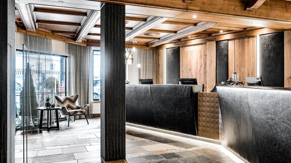 Rezeption - Hotel Edelweiss & Gurgl - Obergurgl 