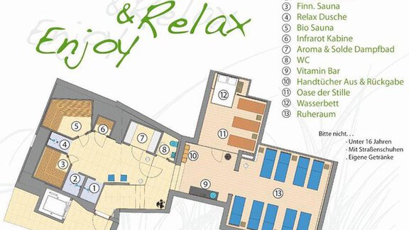 Grundriss Enjoy+Relax - Alp Resort Tiroler Adler - Sölden