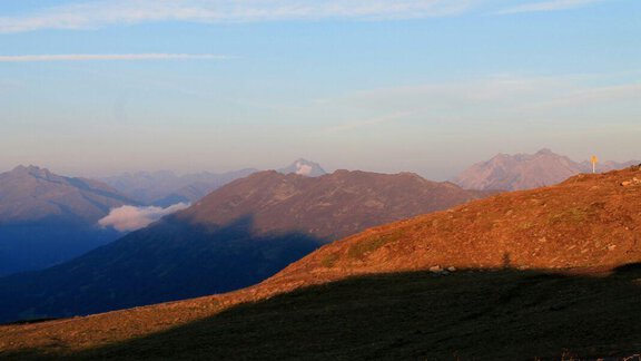 Sonnenuntergang in den Bergen - Alp Resort Tiroler Adler - Sölden