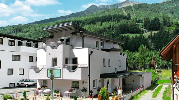 Sommer außen - Alpenapart Saphir - Sölden