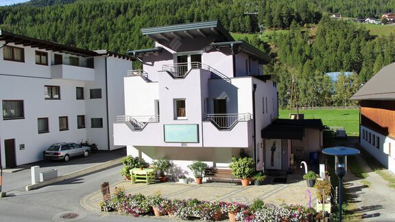 Ansicht im Sommer - Alpenapart Saphir - Sölden