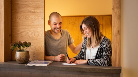 Herzlich Willkommen im Anraitl - Rezeption - Anraitl Appartements Sölden - Sölden