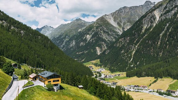 Panoramablick - Anraitl Appartements Sölden - Sölden
