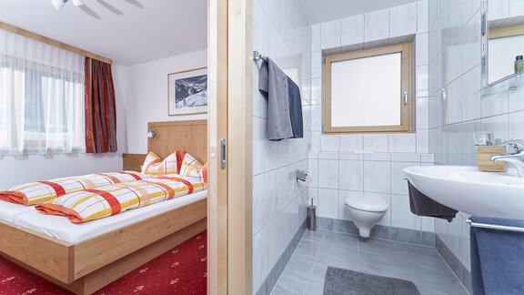 Doppelzimmer mit Badezimmer - Apart Elias - Sölden