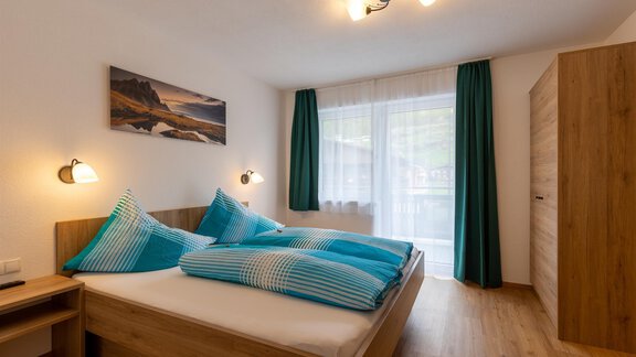 Schlafzimmer Lukas App. - Apart Elluto - Sölden