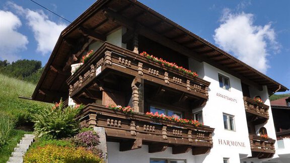 Sommeransicht - Appartement Harmonie - Sölden