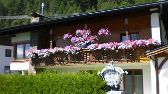 Sommer Hausansicht - Appt. Christl - Sölden