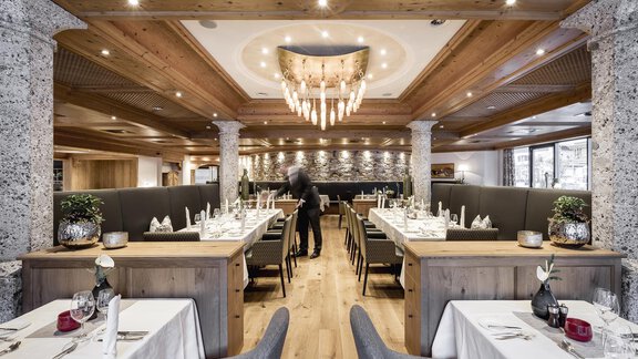 Restaurant Feinspitz - Das Central - Alpine . Luxury . Life - Sölden | © Rudi Wyhlidal