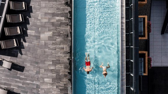 Infinity Pool - die berge lifestyle-hotel sölden - Sölden