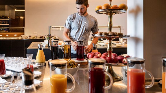 Frühstücksbuffer - die berge lifestyle-hotel sölden - Sölden