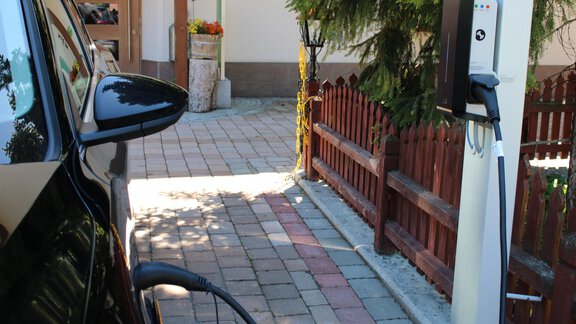 E-Tankstelle - Ferienappartements Linserhof - Sölden