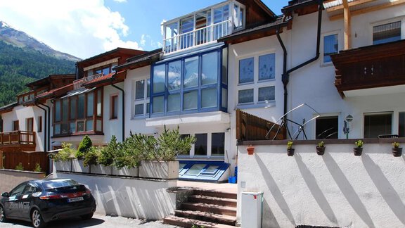 Sommeransicht - Ferienhaus Moidl - Sölden