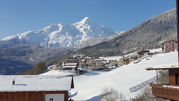 Ausblick vom Balkon - Haus Erwin - Sölden