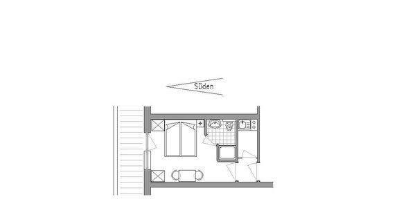 Appartement C Skizze Haus Leo Soelden Oetztal - Sölden