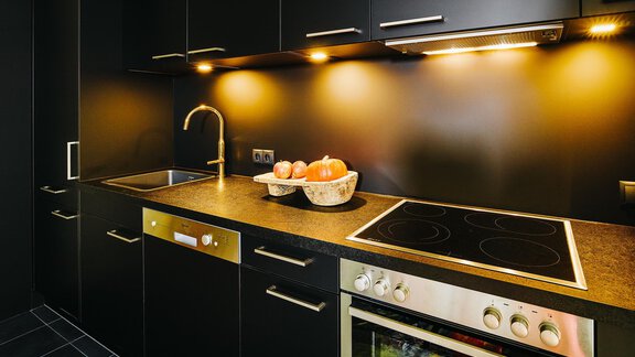 Kitchen Top1 - HEART - Manufaktur Appartements - Sölden