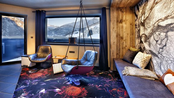 Chill-Lounge - Top2 - HEART - Manufaktur Appartements - Sölden