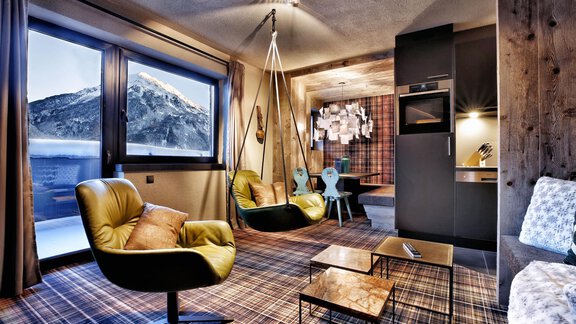 Chill-Lounge - Top3 - HEART - Manufaktur Appartements - Sölden