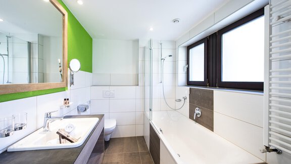 Badezimmer - Hotel Erhart - Sölden