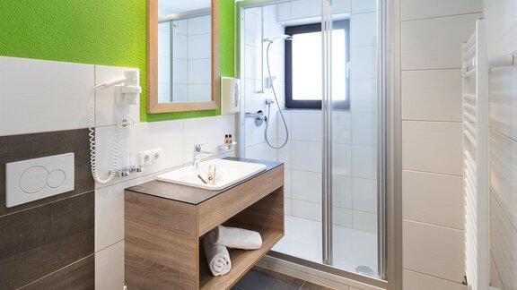 Badezimmer 2 - Hotel Erhart - Sölden