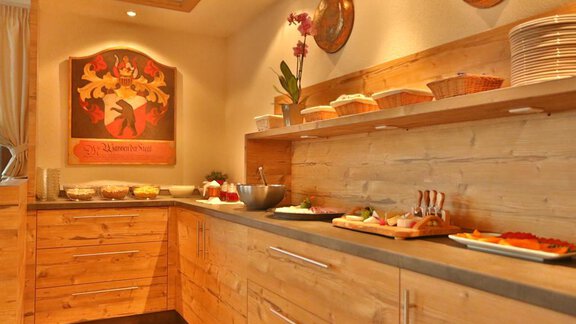 Buffet - Hotel Garni Apart Fiegl - Sölden