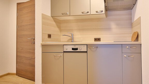 Küche Apt 45 m² - Hotel Garni Apart Fiegl - Sölden
