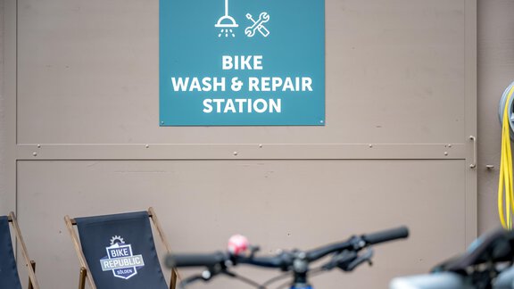 Bike wash - Hotel Garni Viktoria - Sölden
