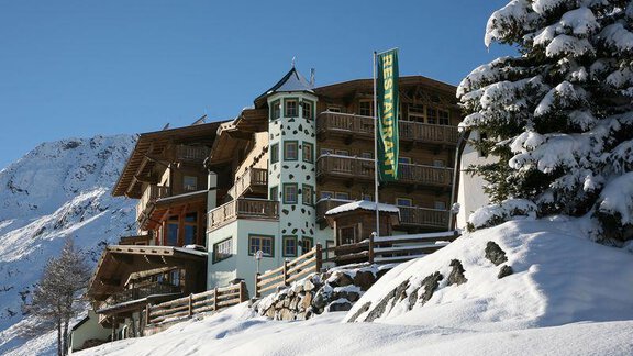 Silbertal Winter Talseite - Hotel Silbertal **** - Sölden